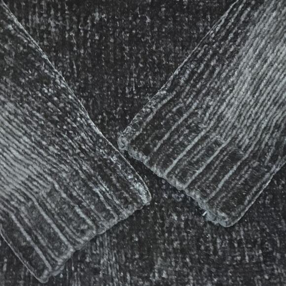 Orvis Women’s Large Navy Blue Chenille Pullover Sweater Long Sleeve Soft Knit L - Picture 2 of 10